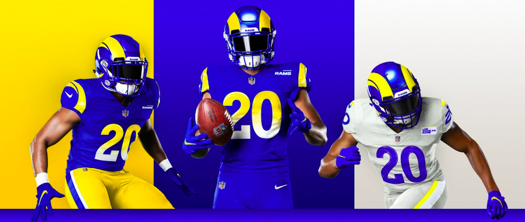 Jarren Ginsburg, Rams jerseys point toward future NFL uniform ads